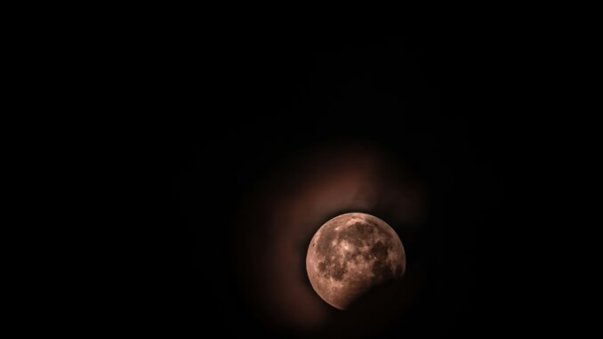 Partial lunar eclipse tonight